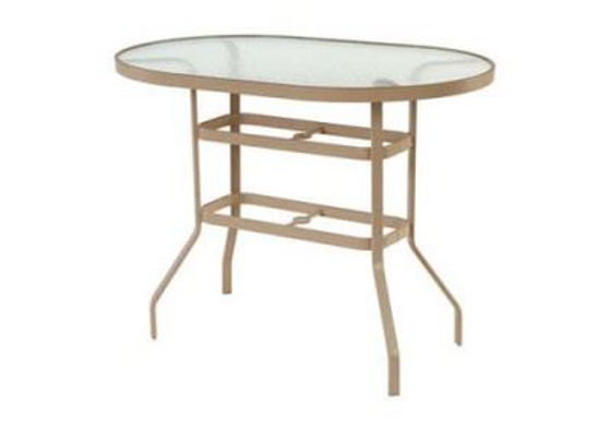 Picture of 36"x 54" Oval Balcony Table