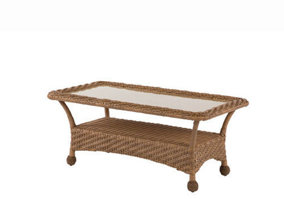 Picture of Carolina Deep Seating Carolina Honey Tables Honey 26"x 48" Coffee Table