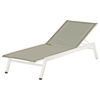 Equinox Lounger Steel